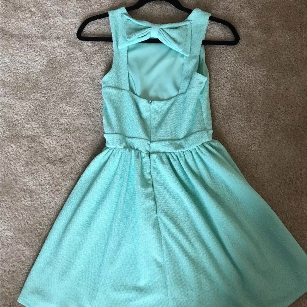 Red Dress Boutique  Dress Fit and Flare Bow back S